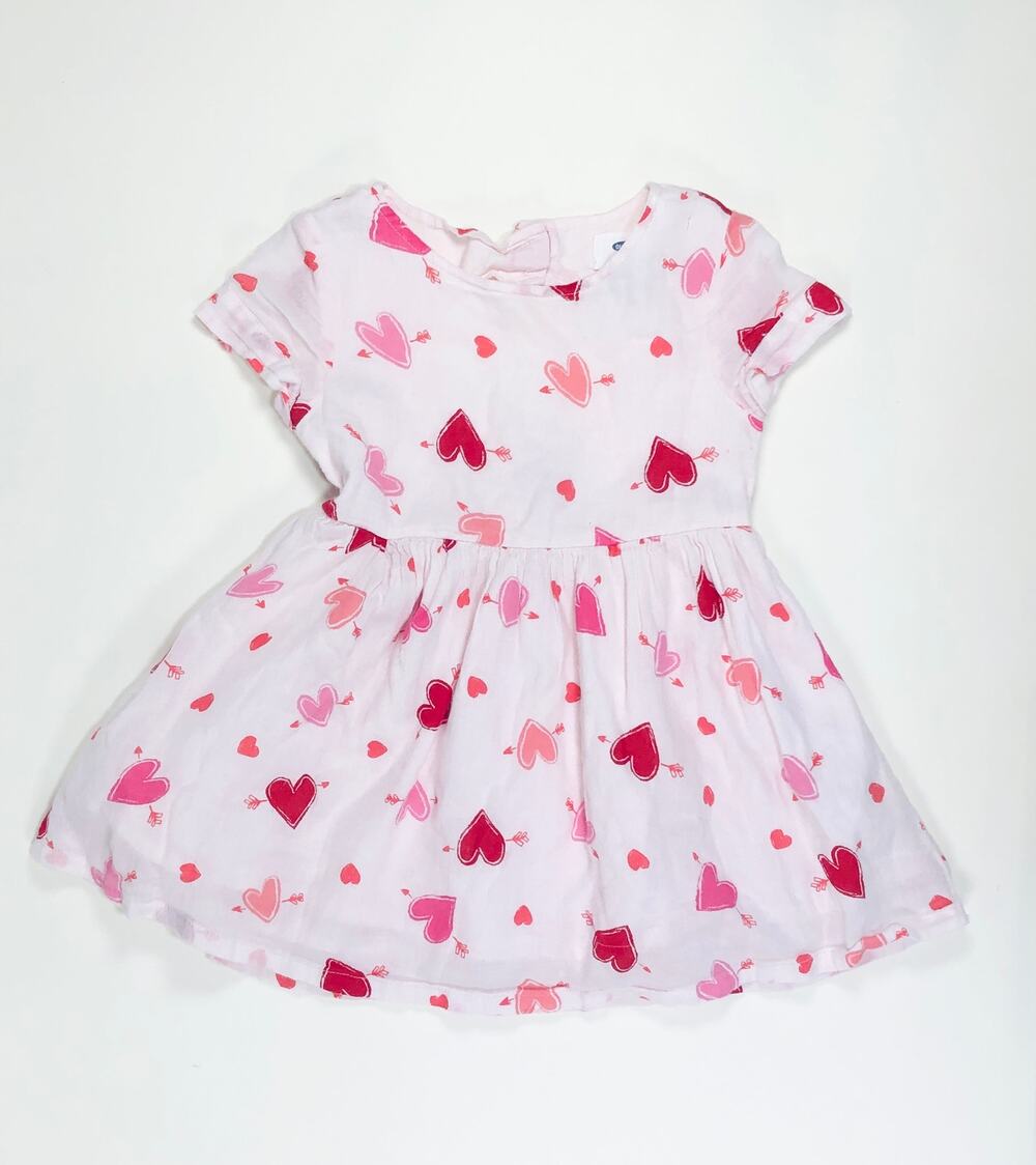 OLD NAVY HEART GIRLS DRESS 3T